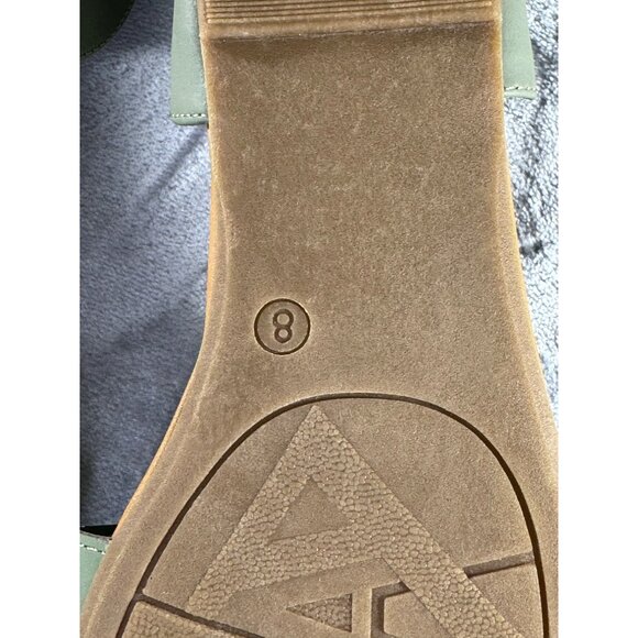 Andiamo womens sandels 8 green flat slip on - Picture 12 of 16